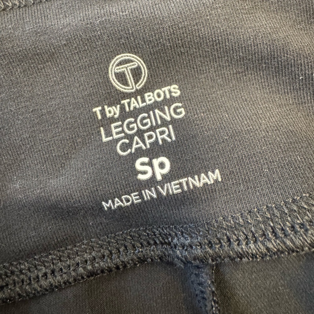 Talbots small petite Black Leggings - Picture 4 of 4